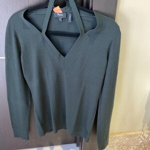Theory olives wool sweater